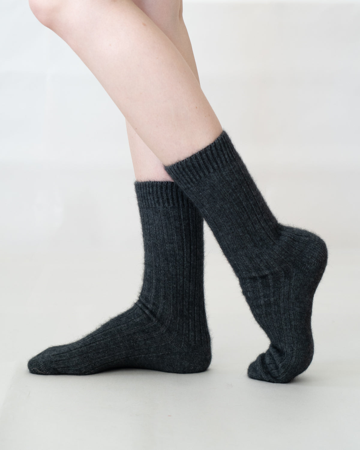 Socks Possum Merino Ribbed