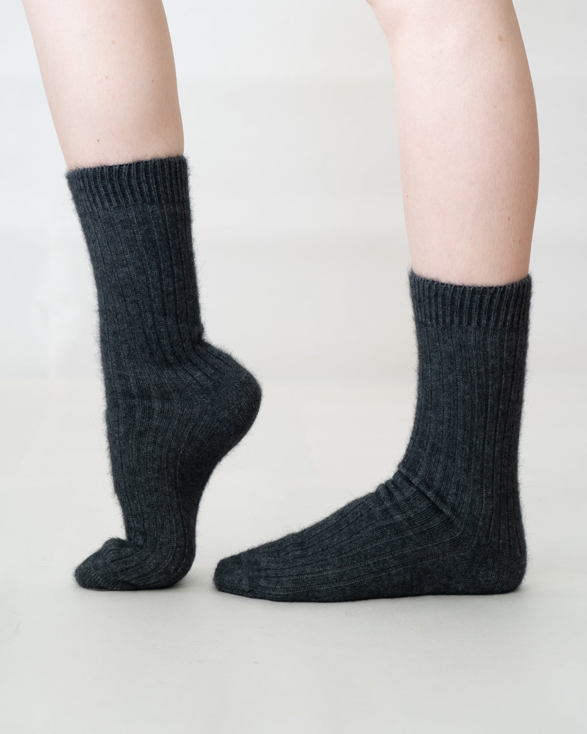 Socks Possum Merino Ribbed
