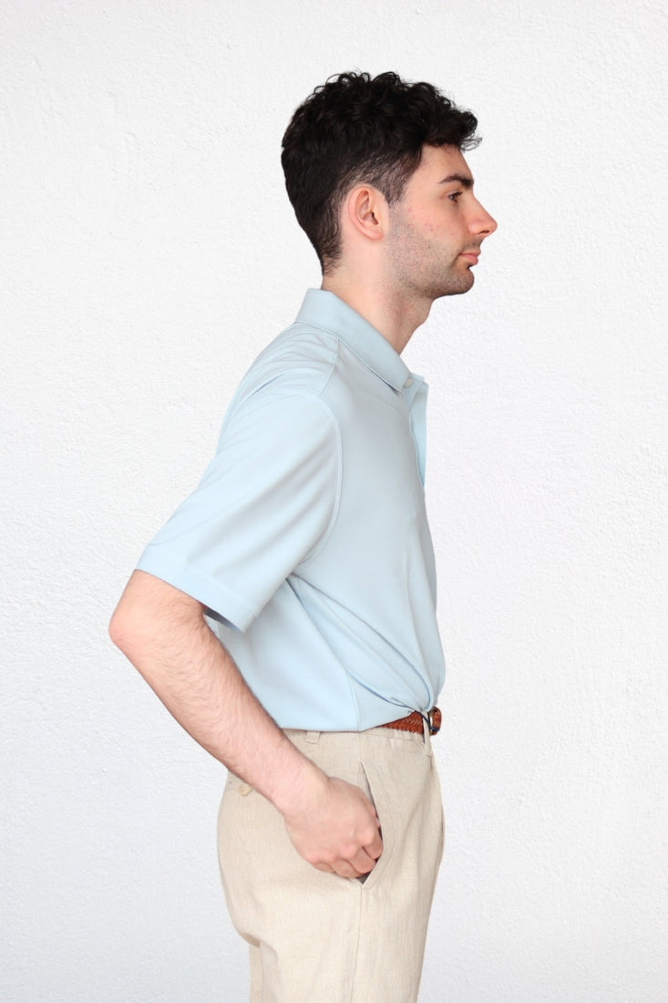 Men's ETL Seawool Polo Shirt - Club Blue