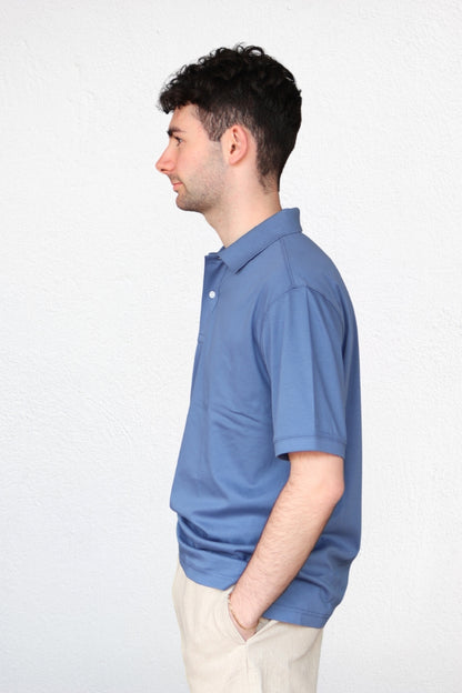 Men's ETL Cotton Polo Shirt - Dk Blue
