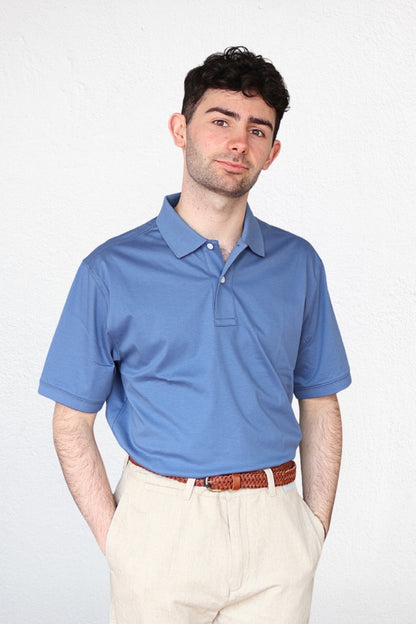 Men's ETL Cotton Polo Shirt - Dk Blue