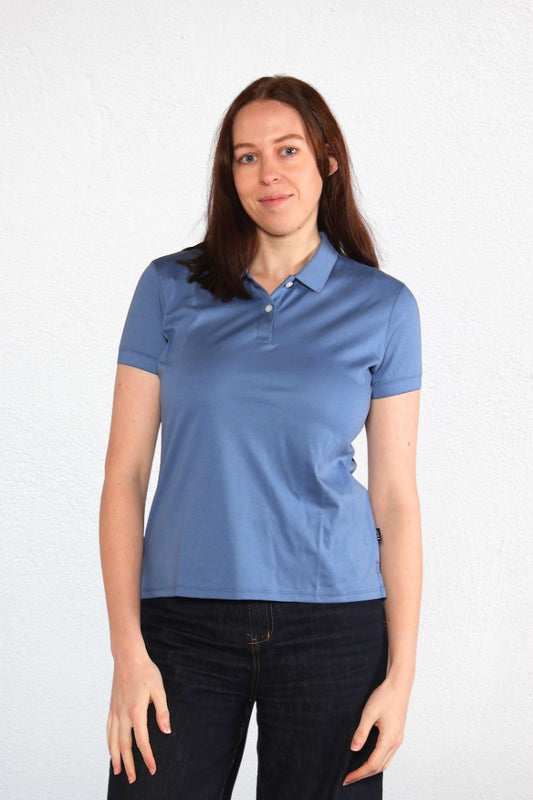 Women's ETL Cotton Polo Shirt - Dk Blue