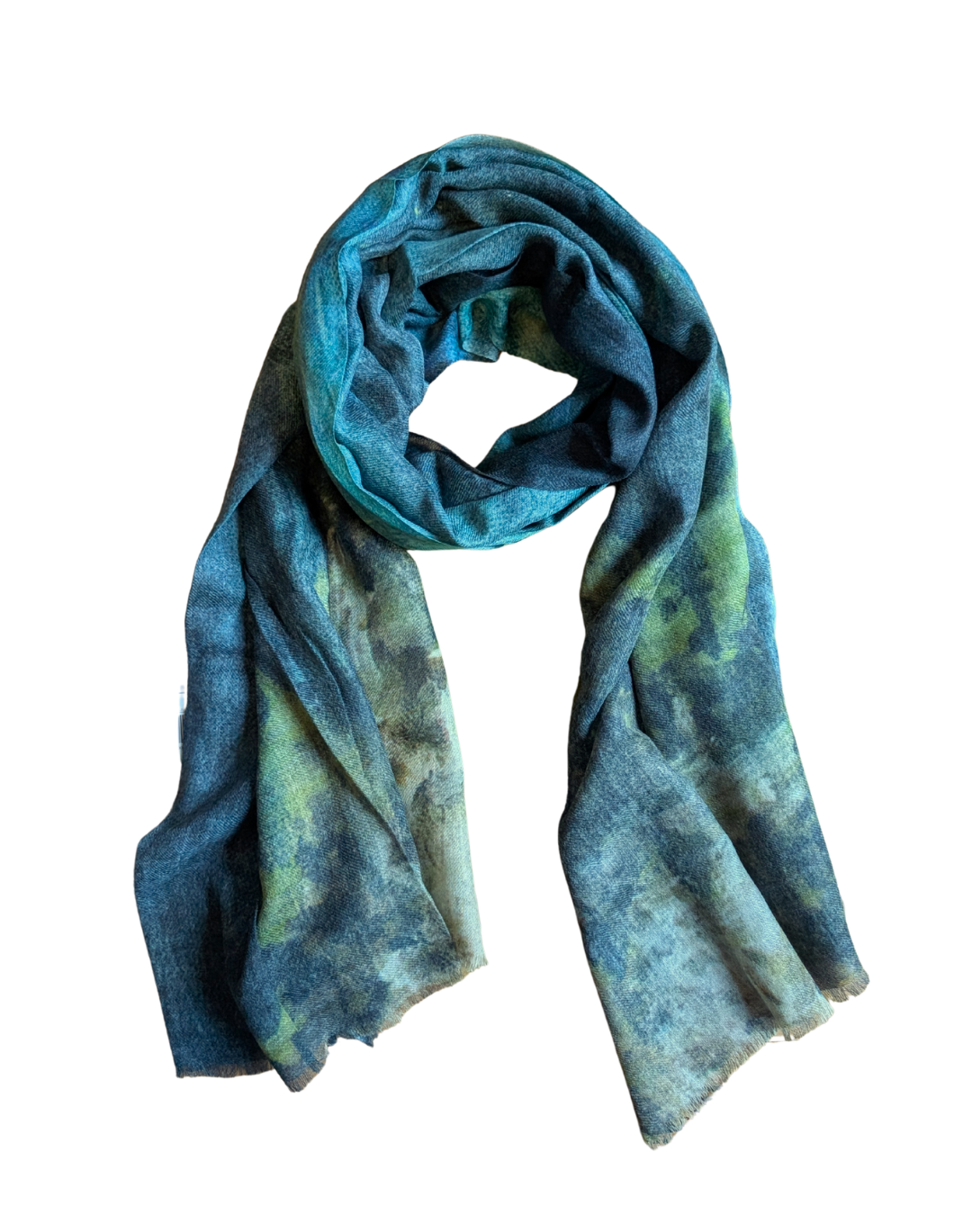 Fine Merino Printed Scarf