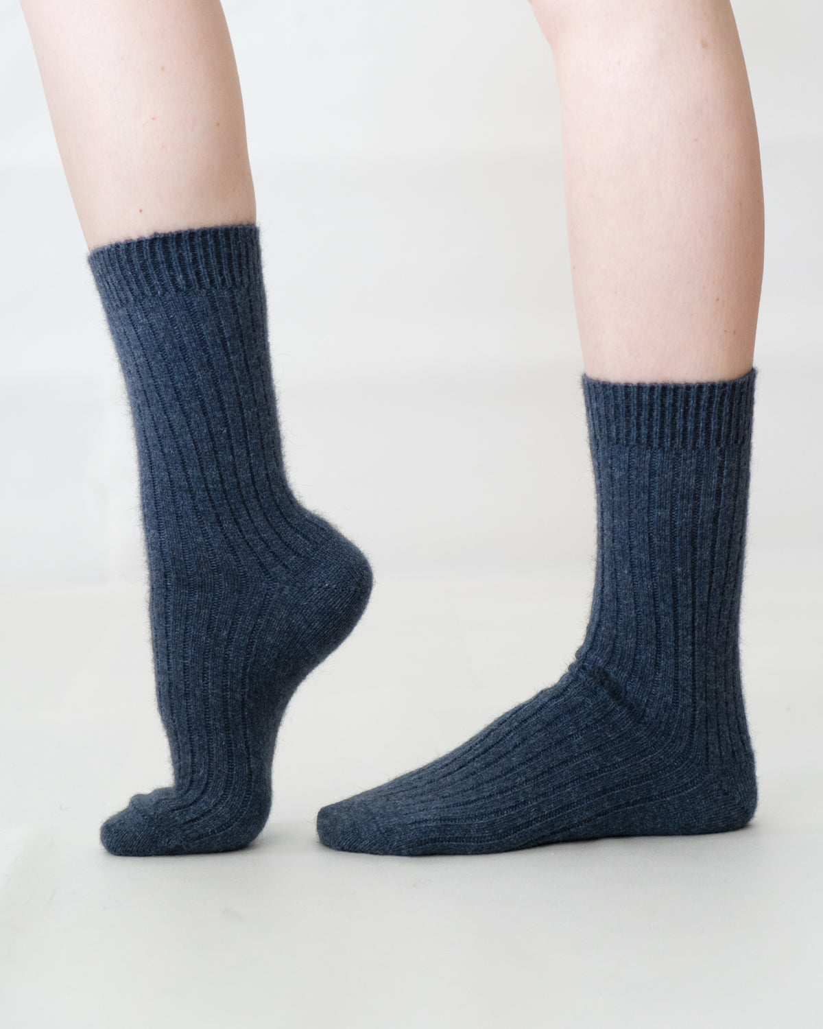 Socks Possum Merino Ribbed