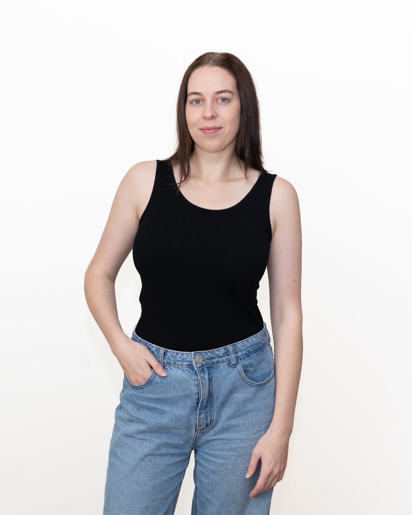 Women's Seamless Bamboo Singlet