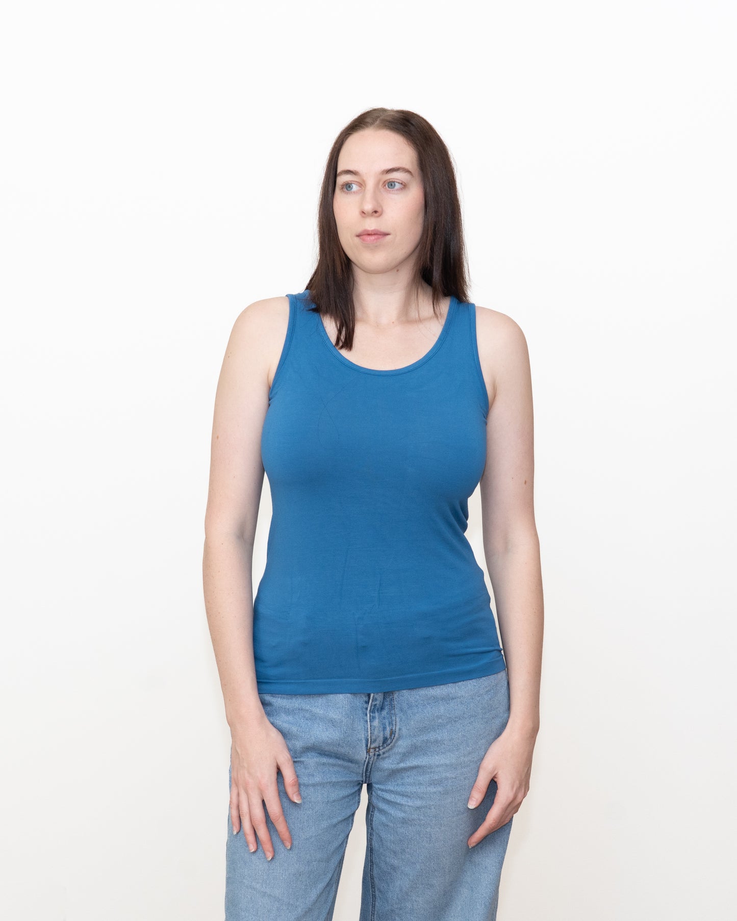 Women's Seamless Bamboo Singlet