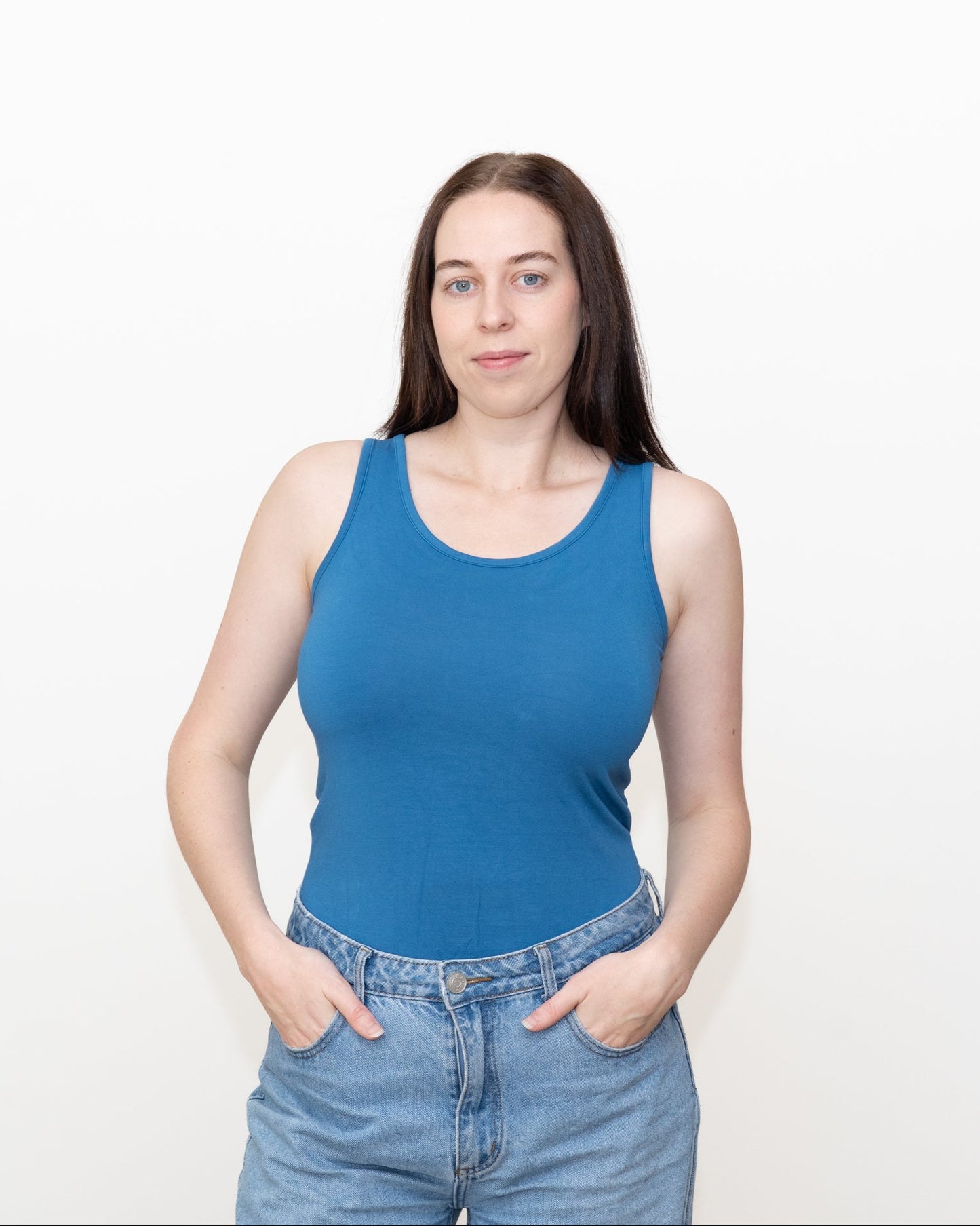 Women's Seamless Bamboo Singlet
