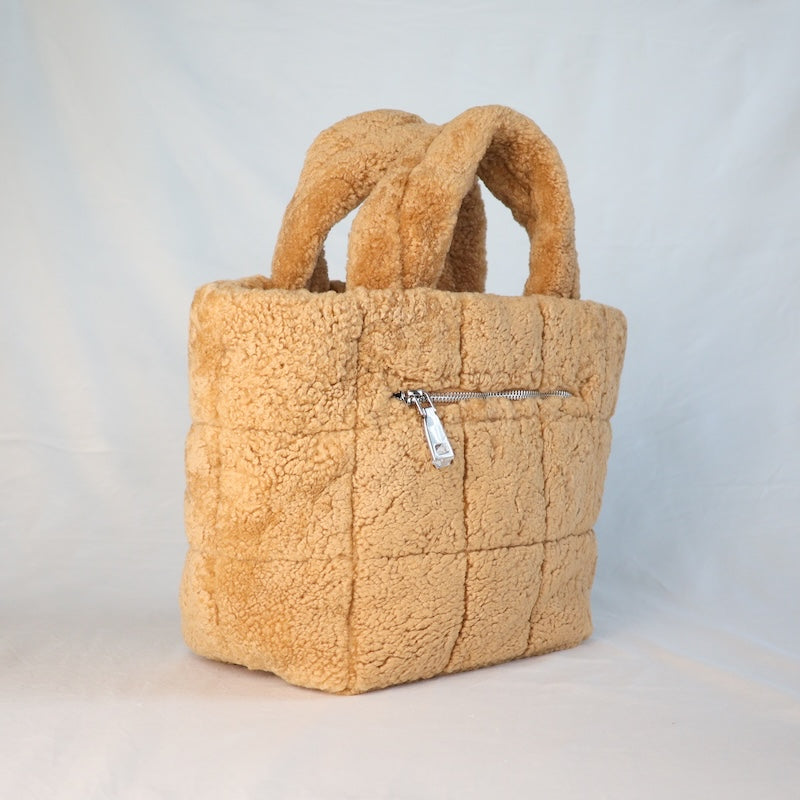 Sheepskin Kodiak Bag Chestnut