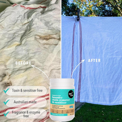 Laundry Stain Remover & Sanitiser Fragrance Free 1kg