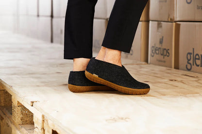 Glerups Shoe Charcoal