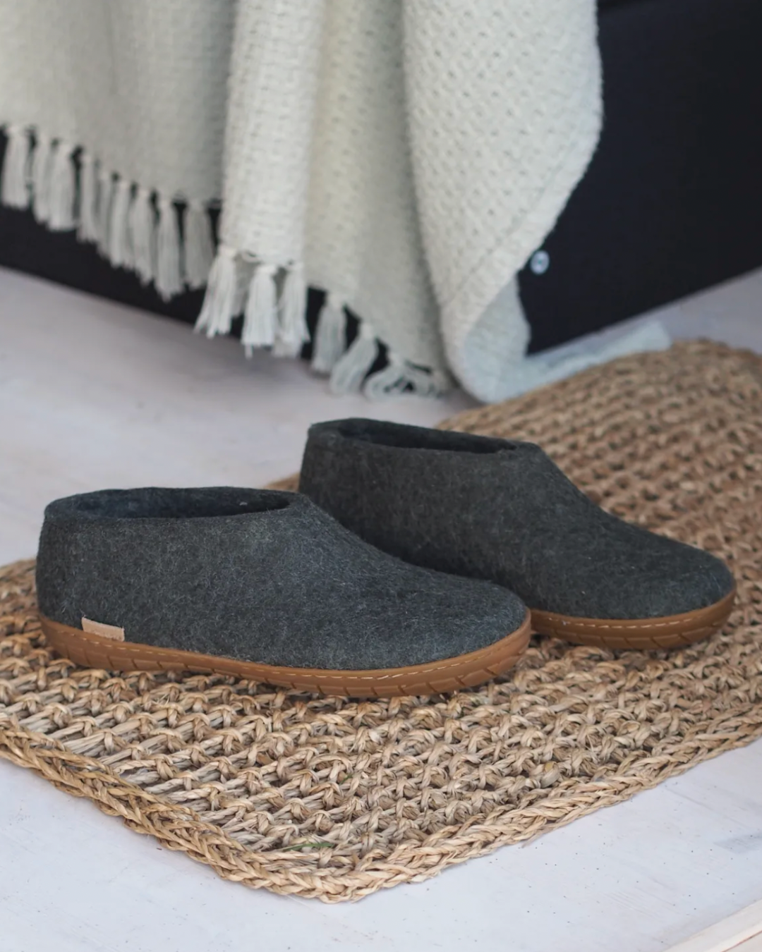Glerups Shoe Charcoal