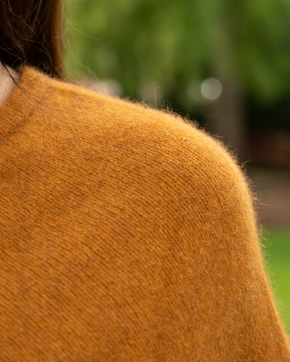 Poncho Possum Merino Classic Gold
