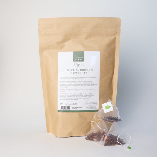 Organic Hibiscus Flower Tea Bags