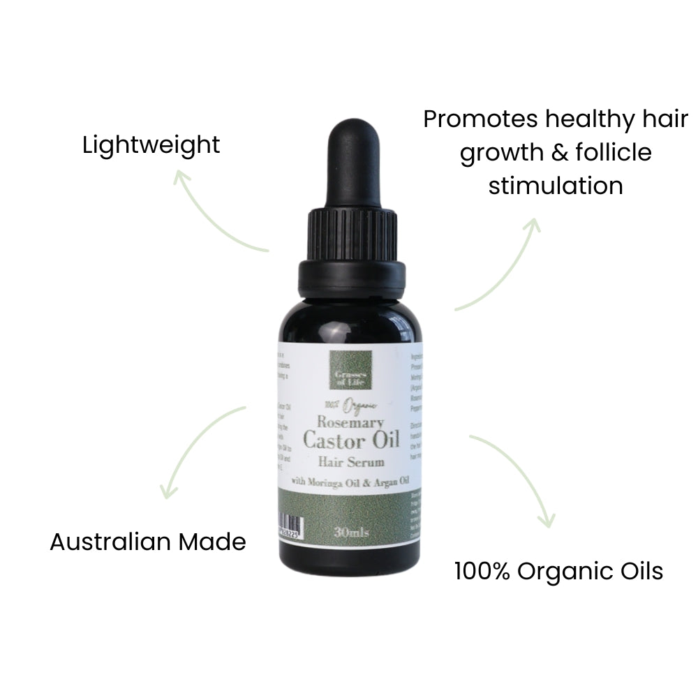 Rosemary Castor Oil Hair Serum 30ml