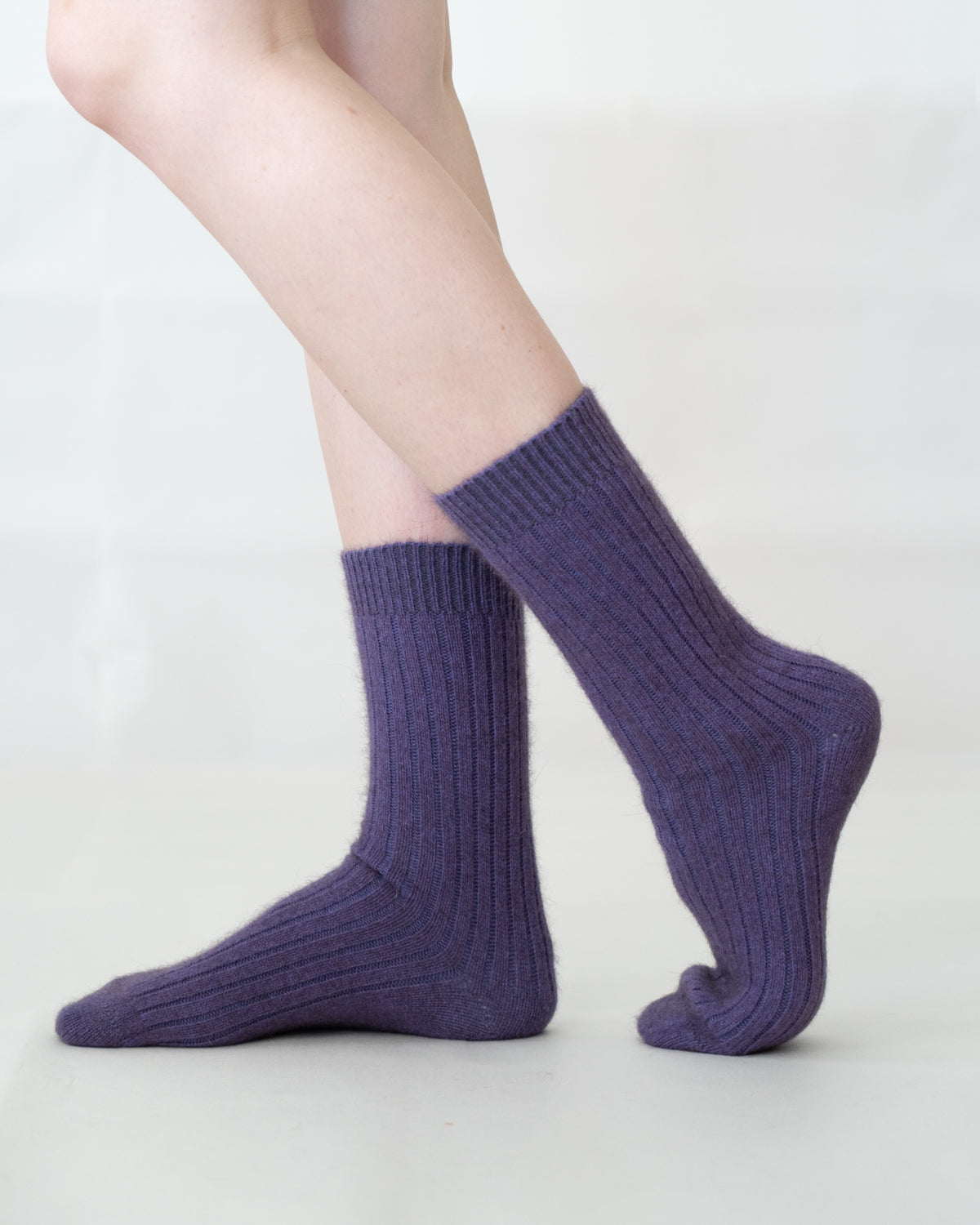 Socks Possum Merino Ribbed