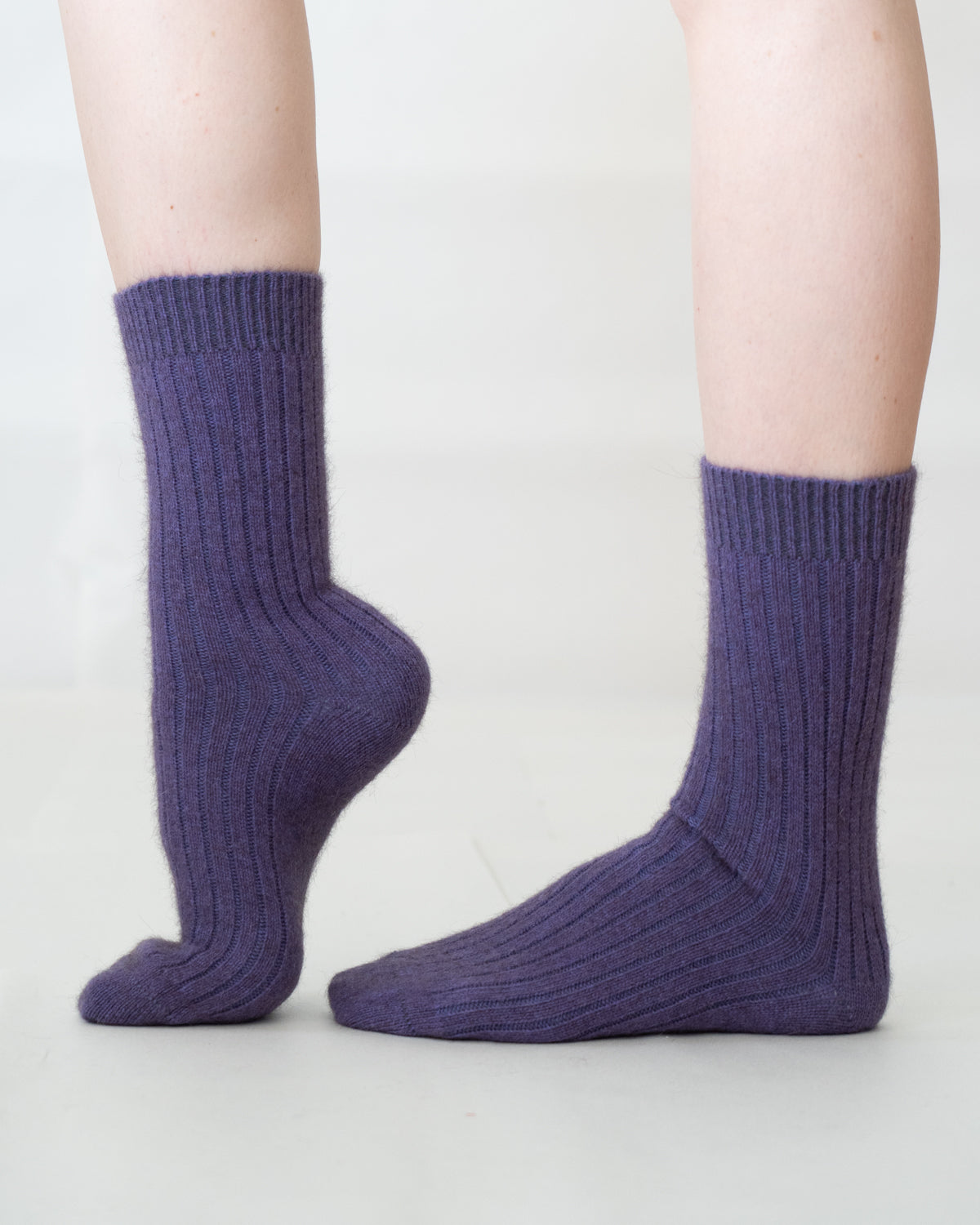 Socks Possum Merino Ribbed