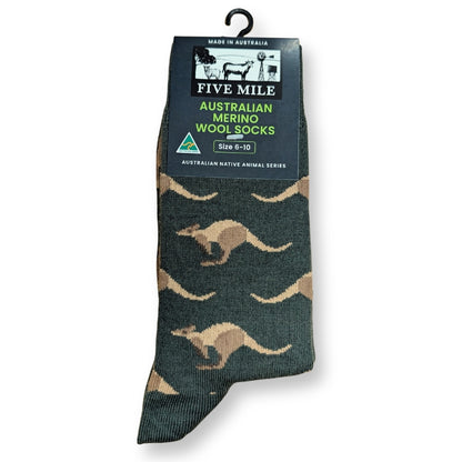 Socks Merino Australian Made Native