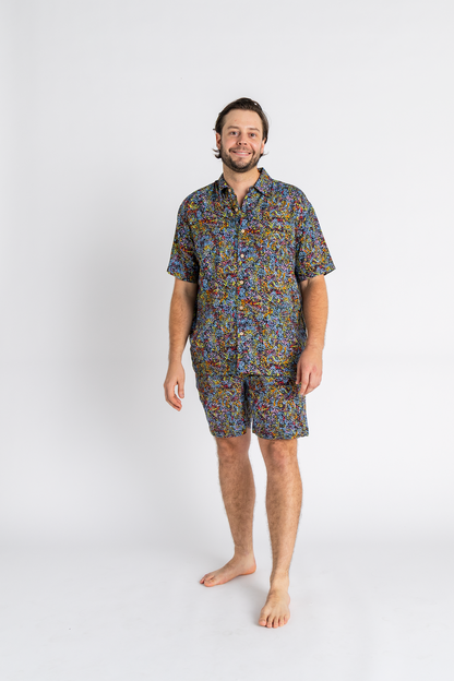 Shirt Bamboo Mens - Bush Banana PLUS