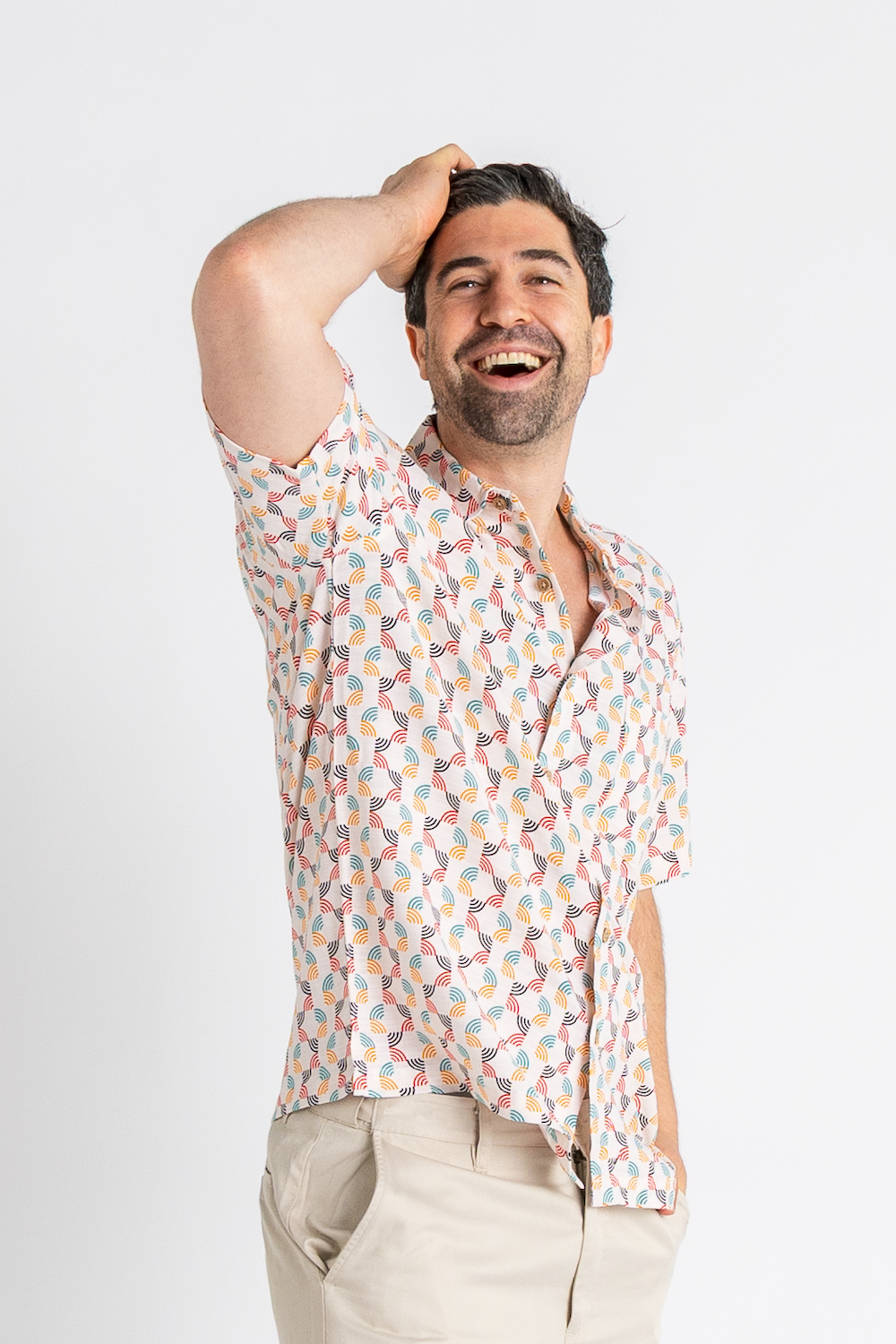 Men's Bamboo Shirt - Dimensions