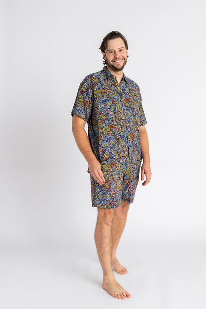 Shirt Bamboo Mens - Bush Banana PLUS