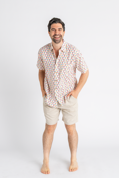 Men's Bamboo Shirt - Dimensions