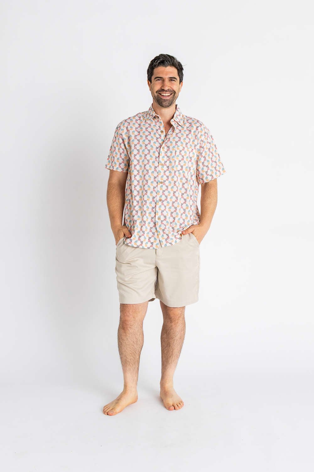 Men's Bamboo Shirt - Dimensions