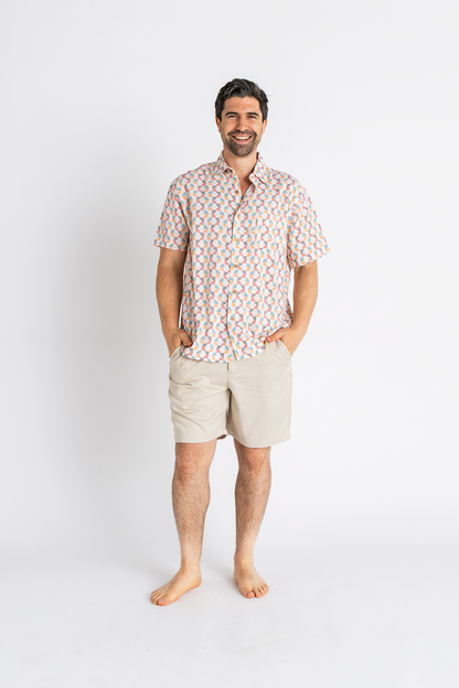Men's Bamboo Shirt - Dimensions