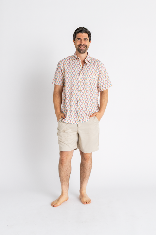 Men's Bamboo Shirt - Dimensions