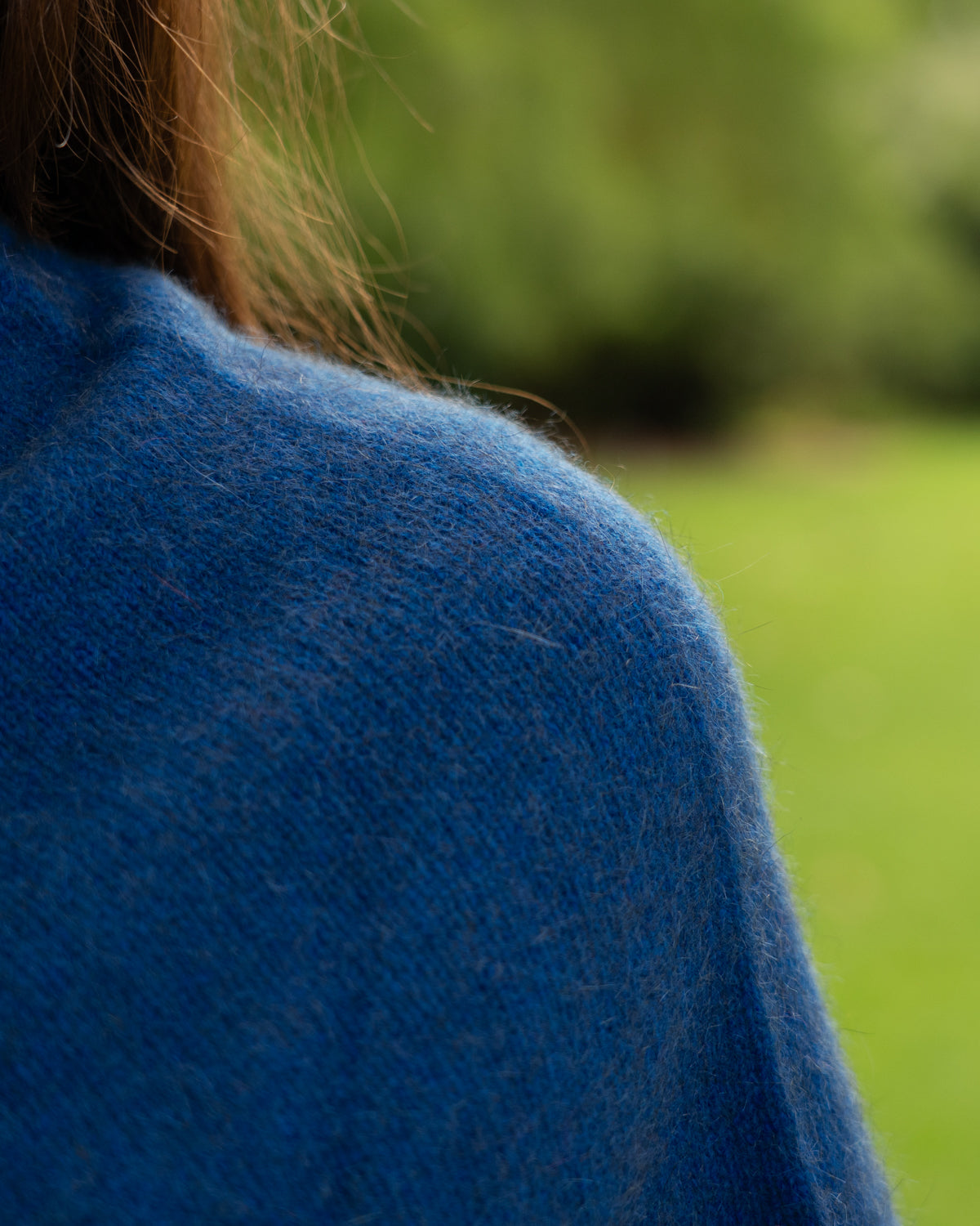 Poncho Possum Merino Classic Lagoon