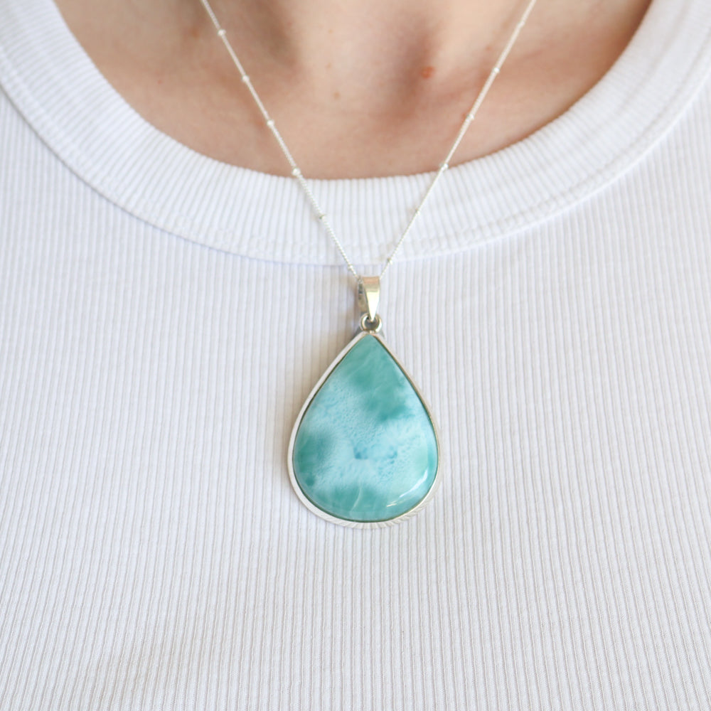 Larimar Pendant