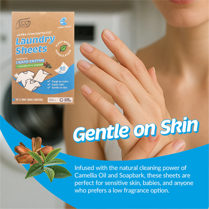Laundry Sheets 60 Pack Ocean Breeze