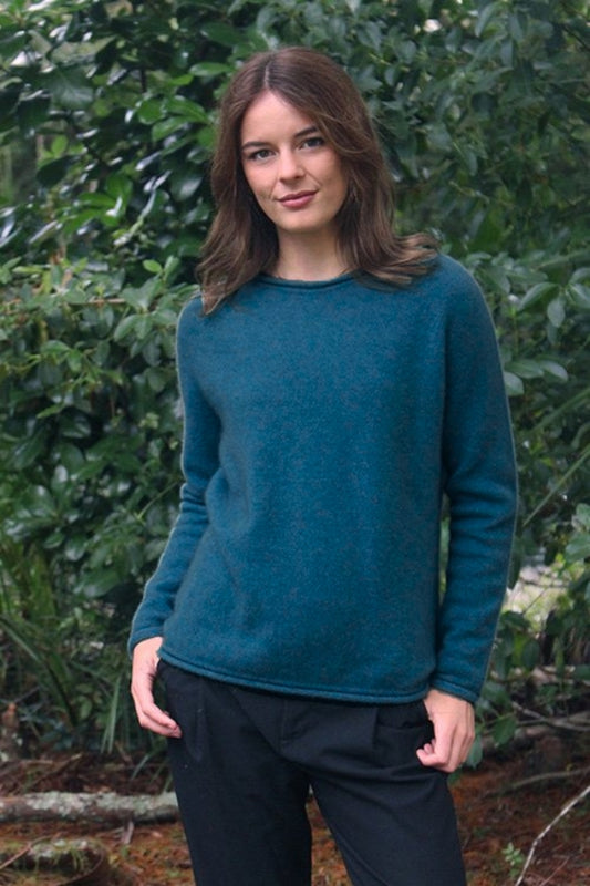 Jumper Possum Merino Scroll