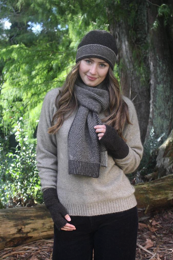 Morse Possum Merino Scarf