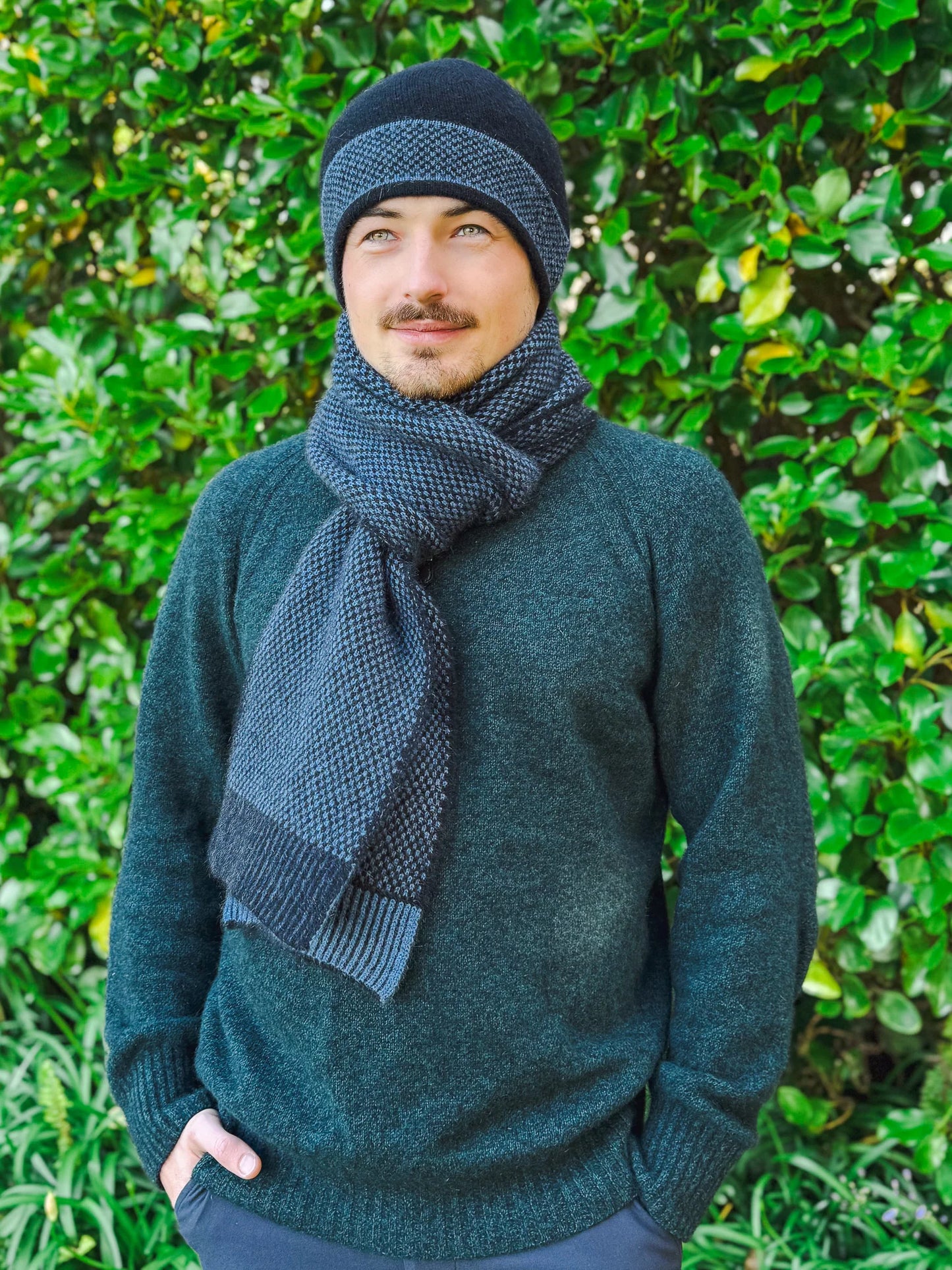 Morse Possum Merino Scarf
