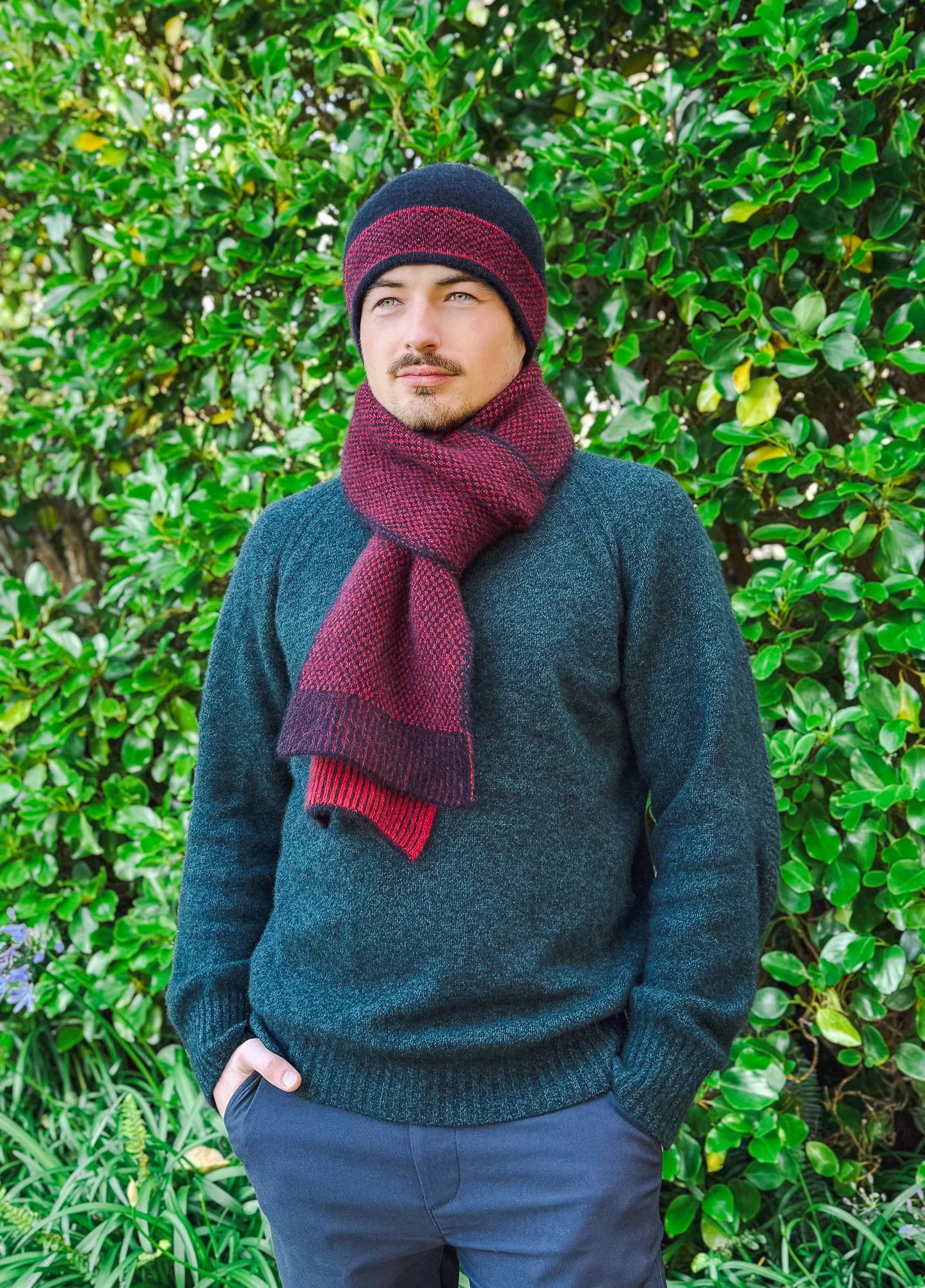 Morse Possum Merino Scarf