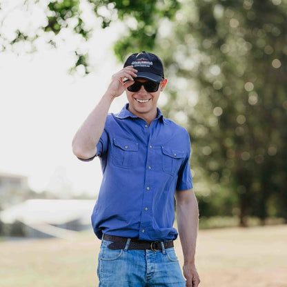 Men's Short Sleeve Work Shirt PLUS