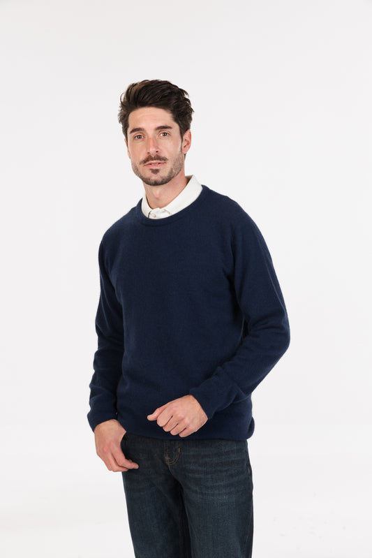 Crew Neck Possum Merino Sweater