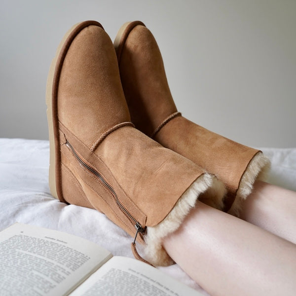 Boot Ugg Sheepskin Mid Zip – Earth to Life