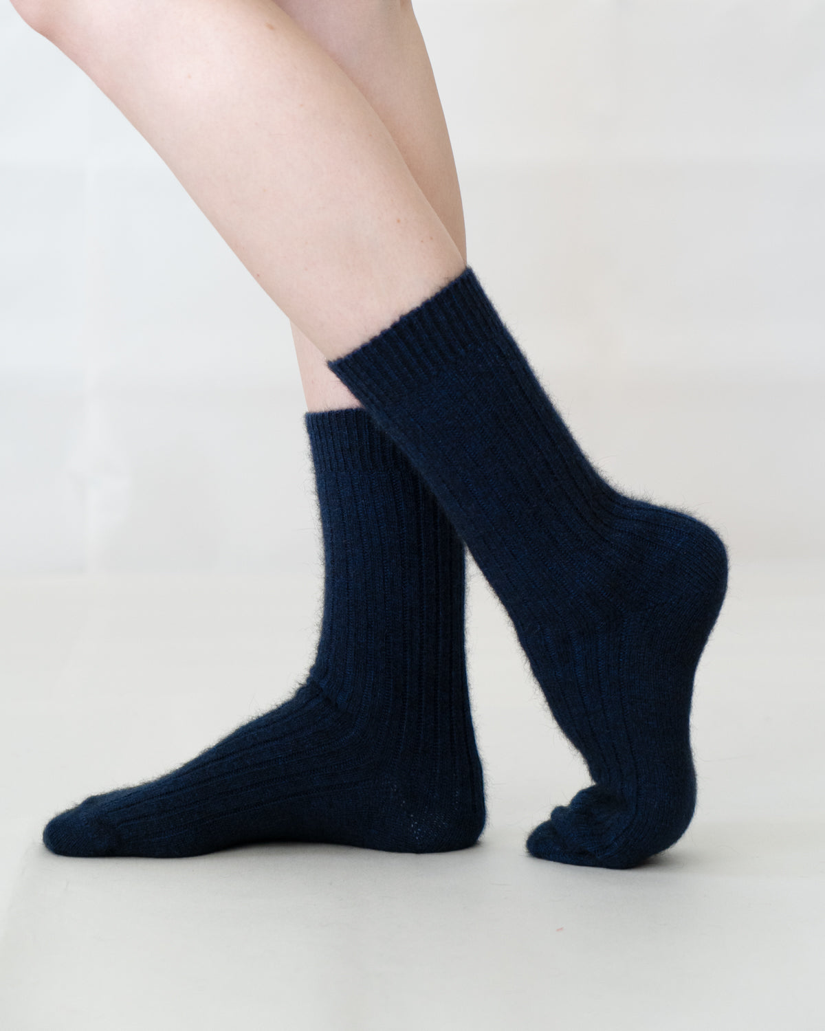 Socks Possum Merino Ribbed