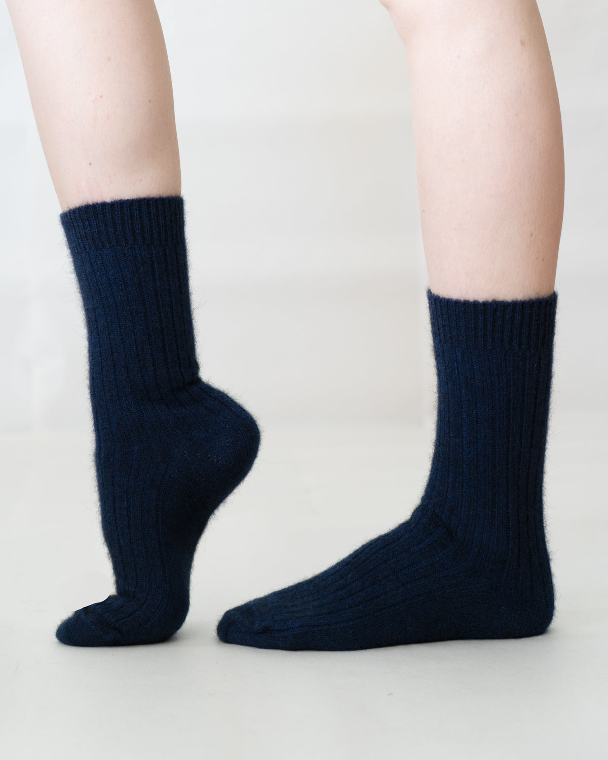 Socks Possum Merino Ribbed