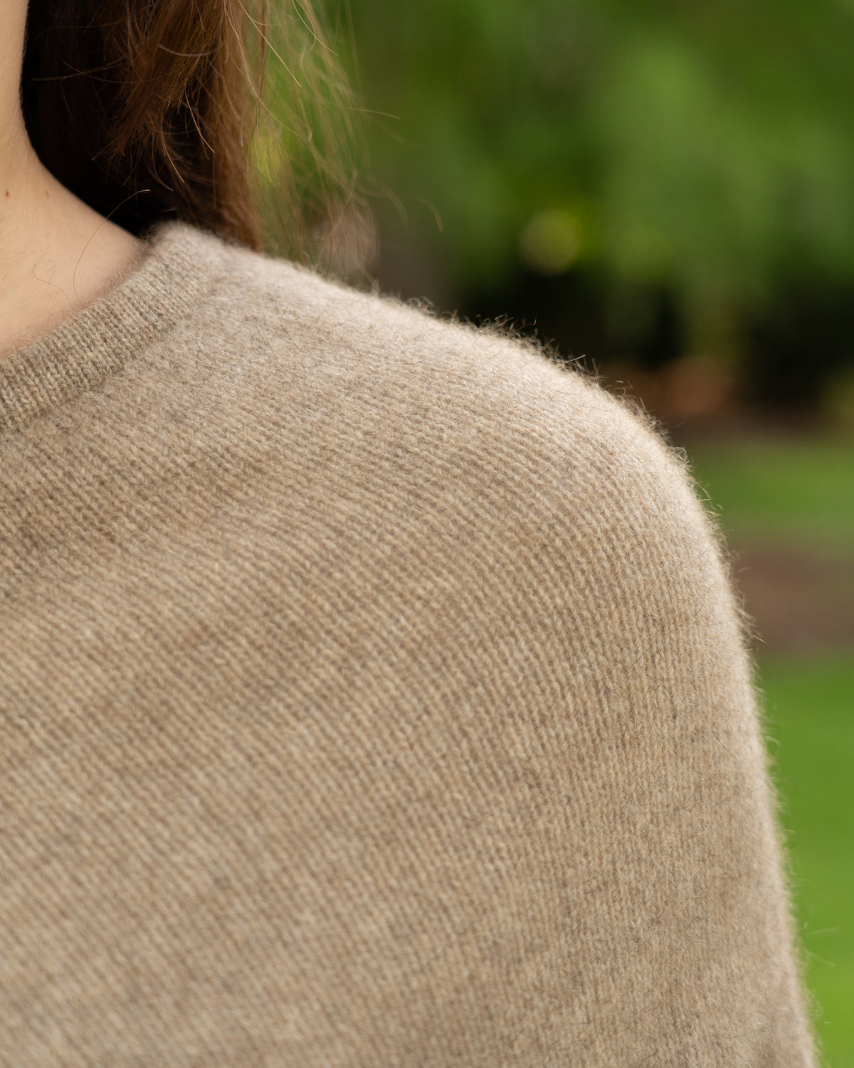 Poncho Possum Merino Classic Natural