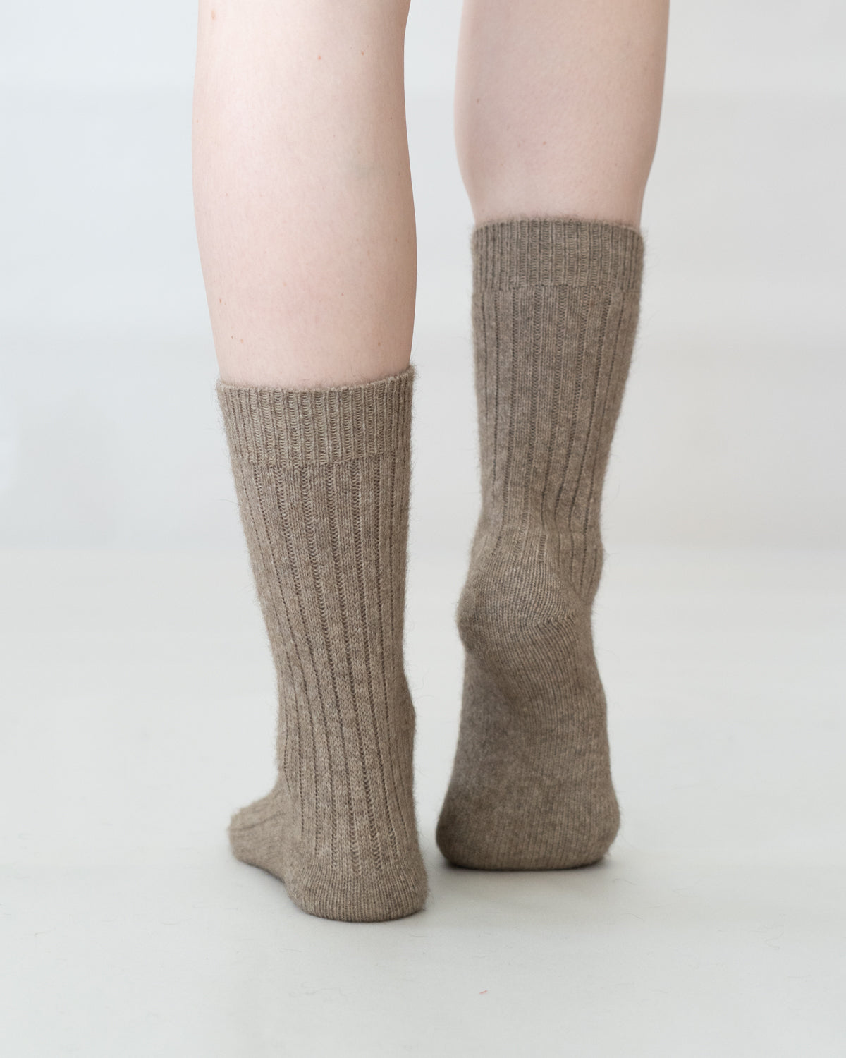 Socks Possum Merino Ribbed