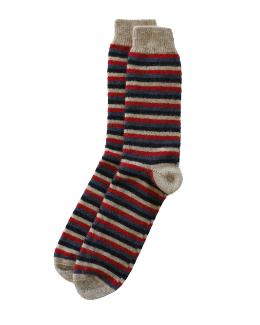 Sock Possum Merino Stripe Natural