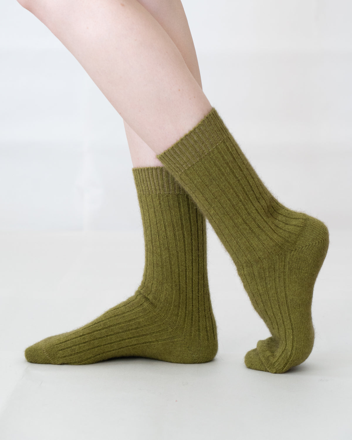 Socks Possum Merino Ribbed