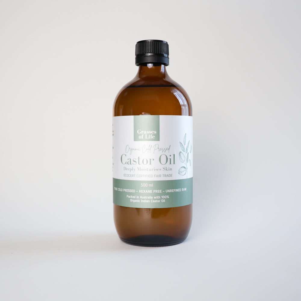 Organic Cold Pressed Castor Oil