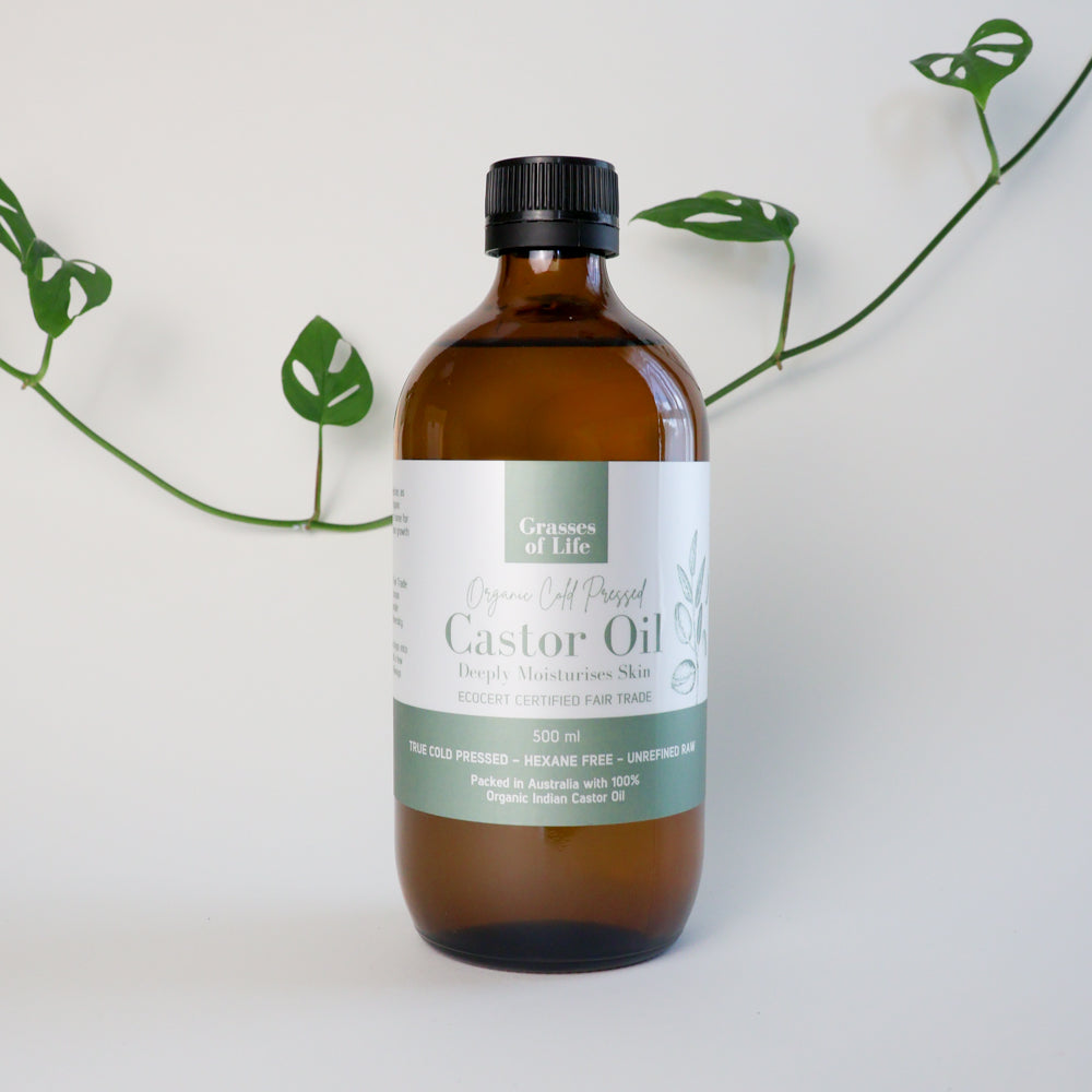 Organic Cold Pressed Castor Oil