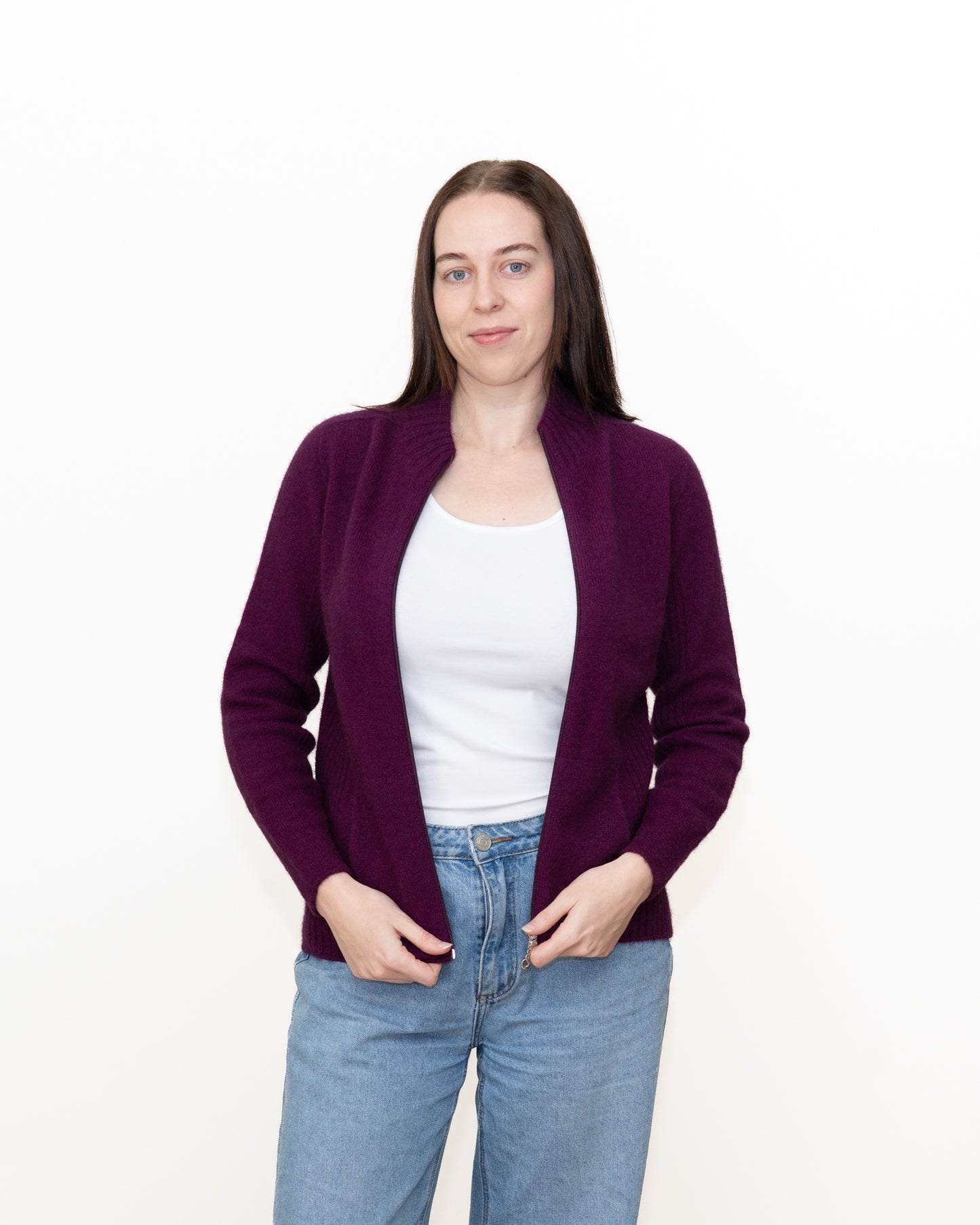 Cardigan Rib Possum Merino