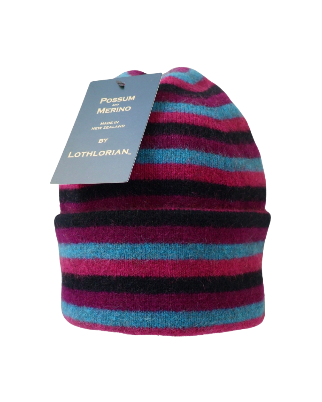 Beanie Possum Merino Stripe