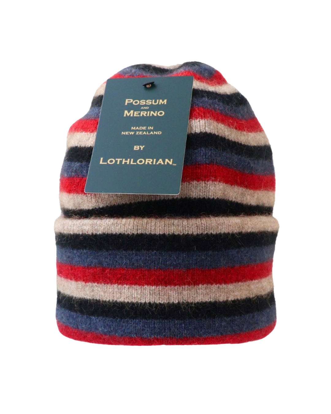 Beanie Possum Merino Stripe