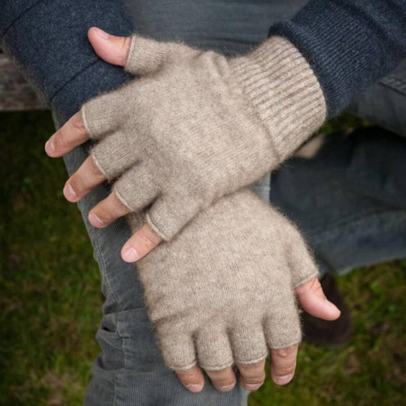 Gloves Fingerless Possum Merino Earth to Life